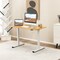 45.5 Inch Electric Height Adjustable Standing Desk with 2-Button Controller and Metal Frame